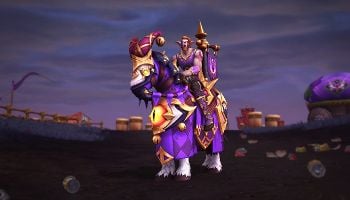 April’s World of Warcraft Trading Post Goodies are Colorful and Topsy-Turvy