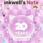 The 20th Anniversary MapleStory Inkwells Note Reflects on 2024 and Divulges 2025 Plans