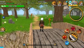 Free Mobile Indie MMORPG Eterspire Expands Tutorial Area With Two Big New Maps and a Dungeon