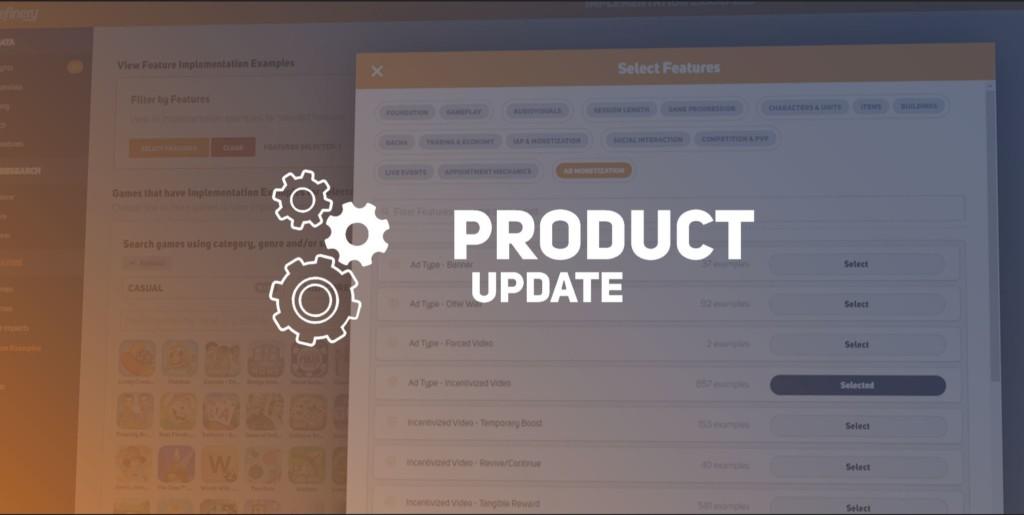 April 2020 Product Update: Feature groups expanded – 13 new ad monetization features added!