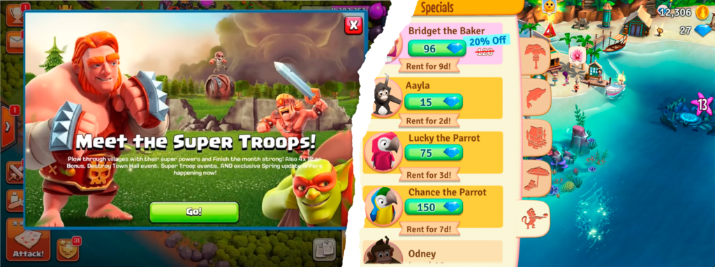 Using data & personal skills to make unique features