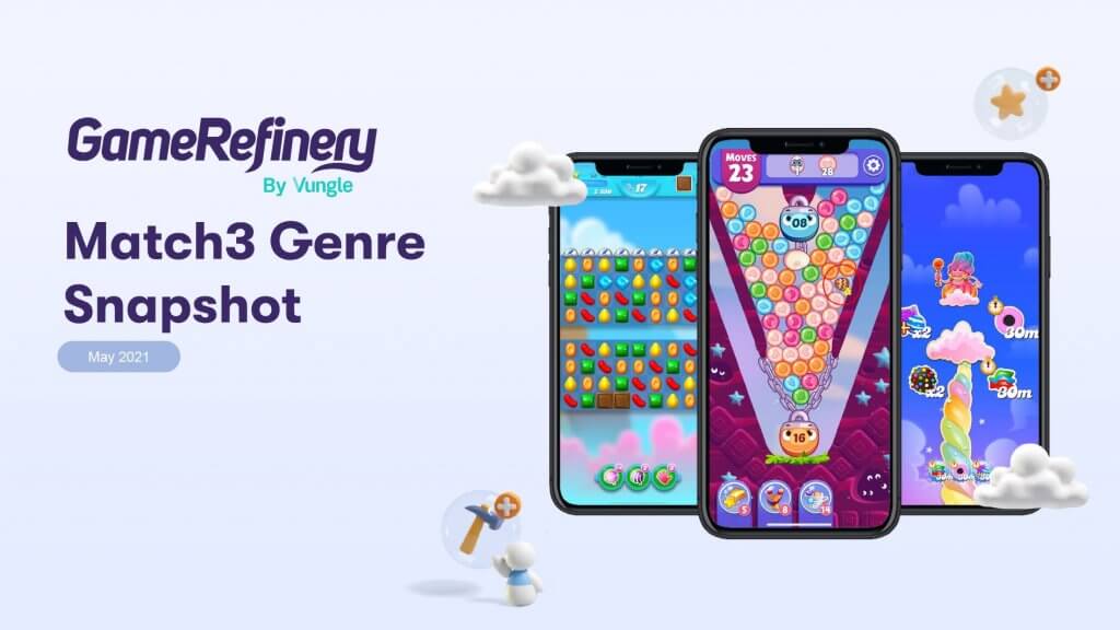 Match3 Genre Snapshot Report: May 2021