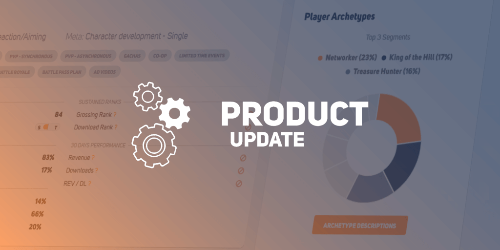 August 2022 Product Update: Motivations 2.5 – Player Archetypes and Motivational Drivers Are Now Available in Game Analyzer