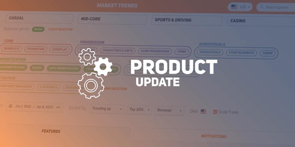 April 2022 Product Update: Track Mobile Game Market Trends with Market Trends Tool